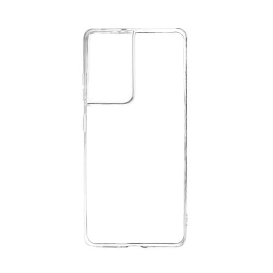 Soft Silicon Case for Samsung Galaxy S21 Ultra Transparent